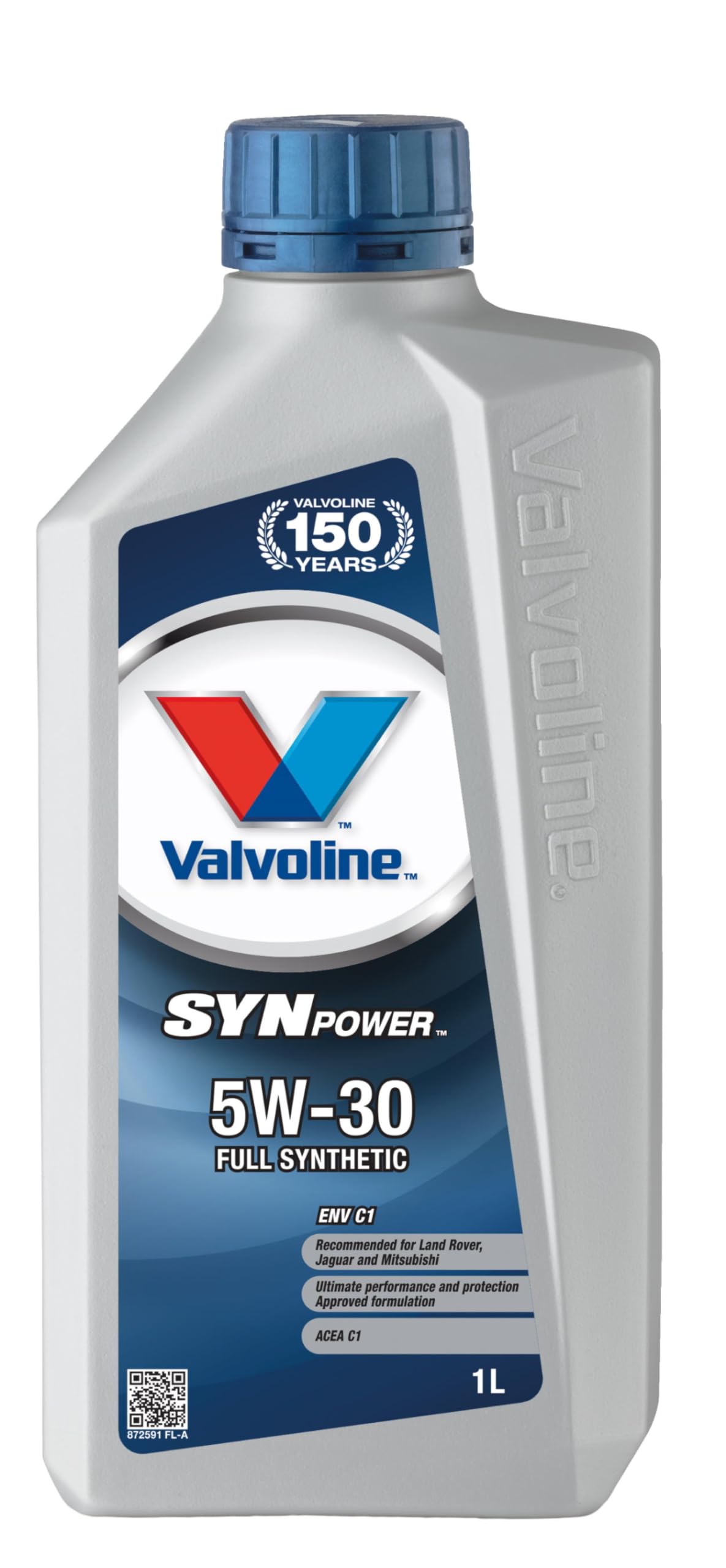 WOL-Valvoline SynPower ENV C1 5W30 Fully Synthetic Engine Oil 872592 ACEA C1 Car Oil (1L)