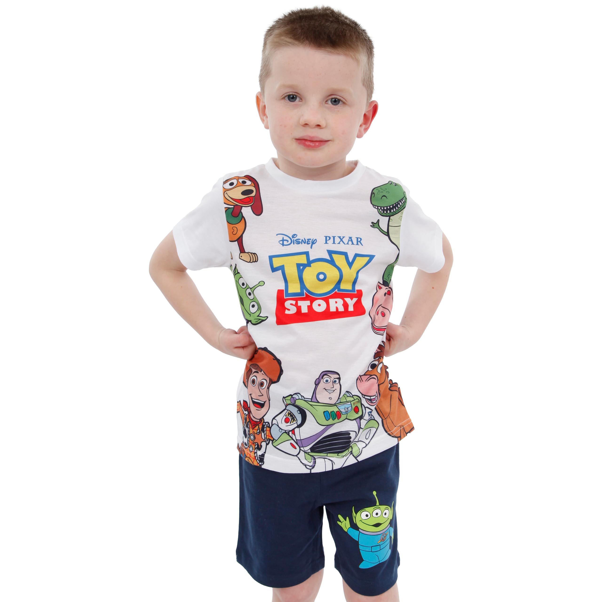 Disney Camiseta Conjunto de Top y Shorts para niños Toy Story