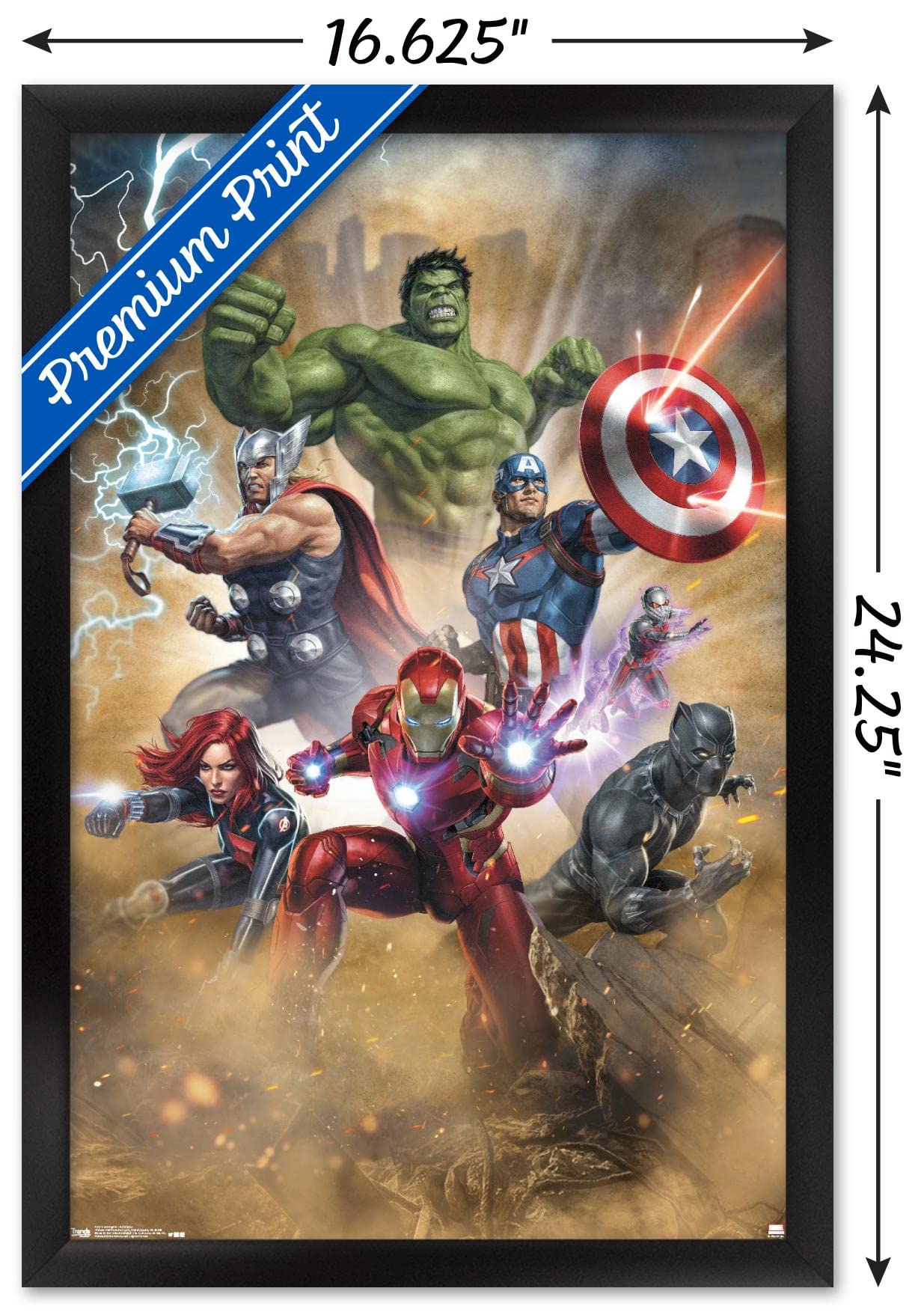 Amazon.com: Trends International Marvel Cinematic Universe