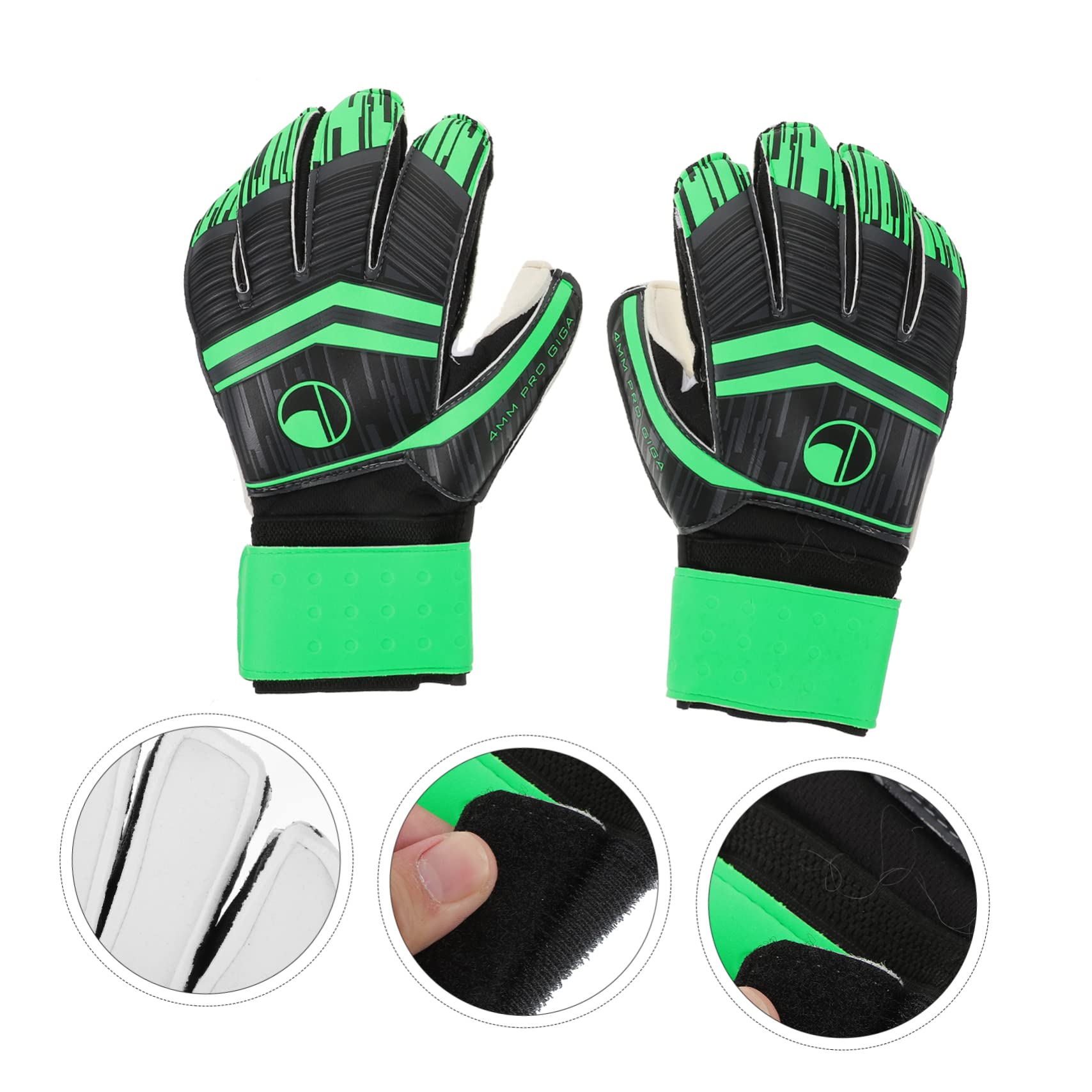 Gogogmee Goalkeeper Gloves Veltine Soccer Glove Sturdy Construction Made of Sturdy Material