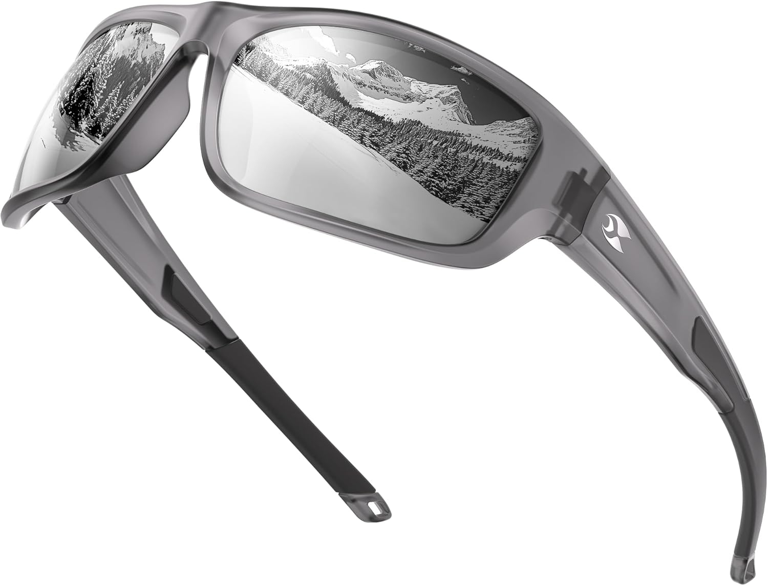 suoso Sports Polarized Sunglasses for Men: Women UV400 Protection Wrap Around Sun Glasses for Golf Fishing Running Driving