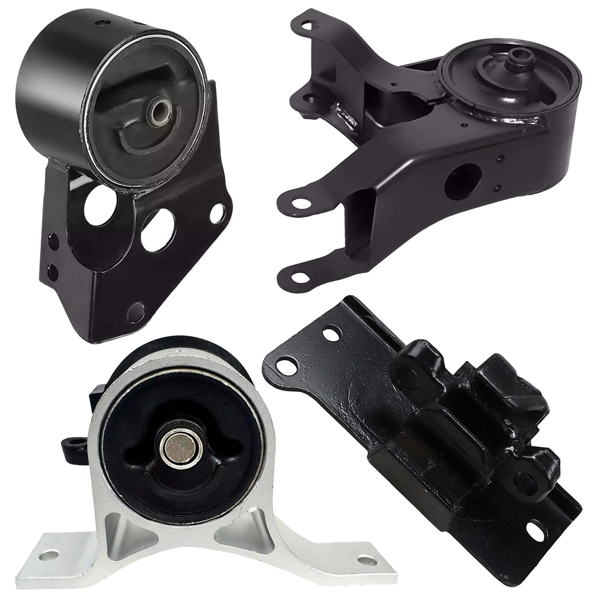 Rockplanet Front and Rear Engine Motor Mount and Transmission Mount Kit Compatible with 2003-2007 Nissan Murano V6 3.5L AWD, A7353 A7348 A7354 A4321
