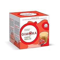 Gimoka – Compatibile Per Nescafé – Dolce Gusto – 48 Capsule – Gusto CREME BRULEE – Made In Italy – 3 Confezioni Da 16 Capsule