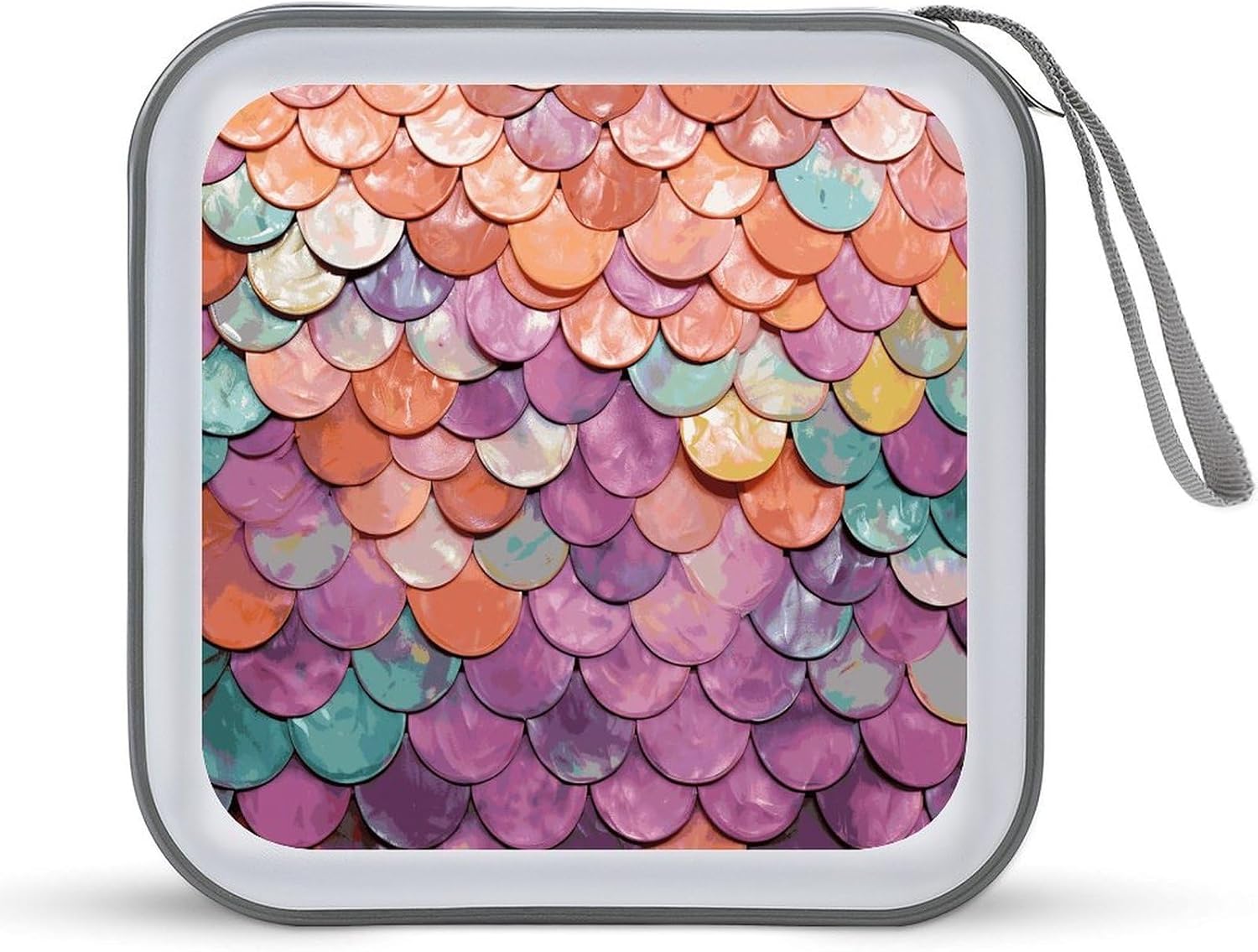 Mermaid Scales CD Case CD Storage Box DVD Sleeves