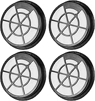 Vista 1 de Fette Filter - Paquete de 4 filtros compatibles con aspiradora sin bolsa Eureka WhirlWind NEN110B NEN110A NEN110D - Parte # NEN0101