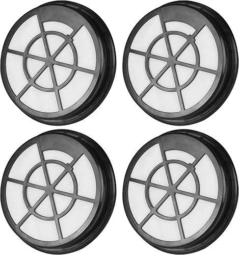 Fette Filter - Paquete de 2 filtros compatibles con la aspiradora Eureka WhirlWind sin bolsa NEN110B NEN110A NEN110D - Número de pieza NEN0101