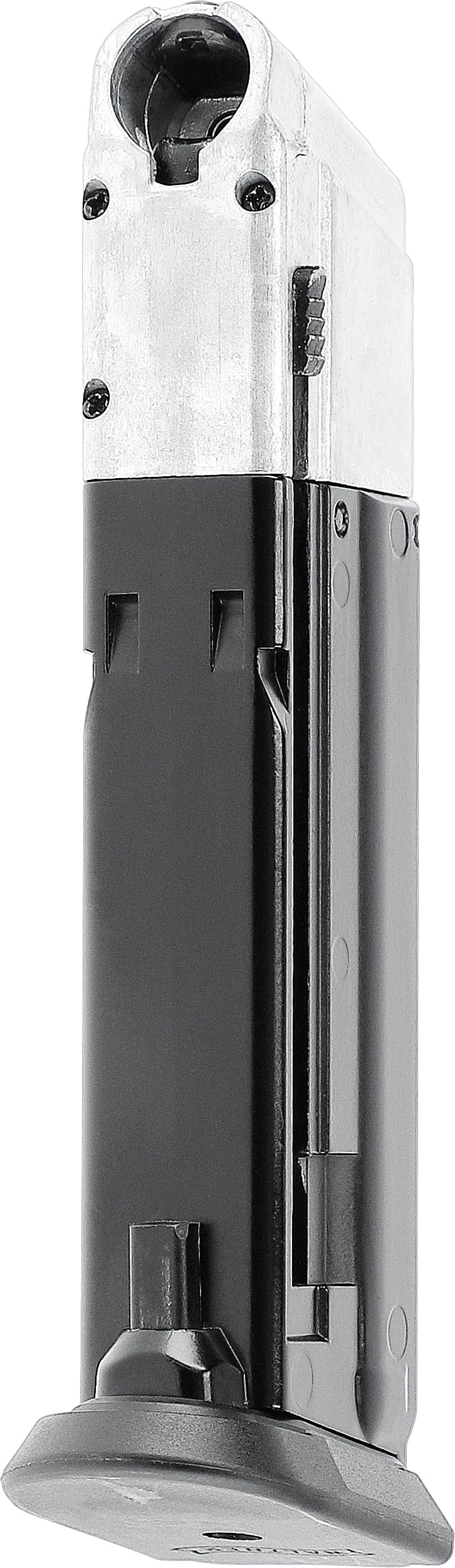 T4E Paintball Magazin, Kaliber .43, 8 Schuss | Trommelkapazität, für MagFed Paintball Waffen, Zubehör für Pistolen