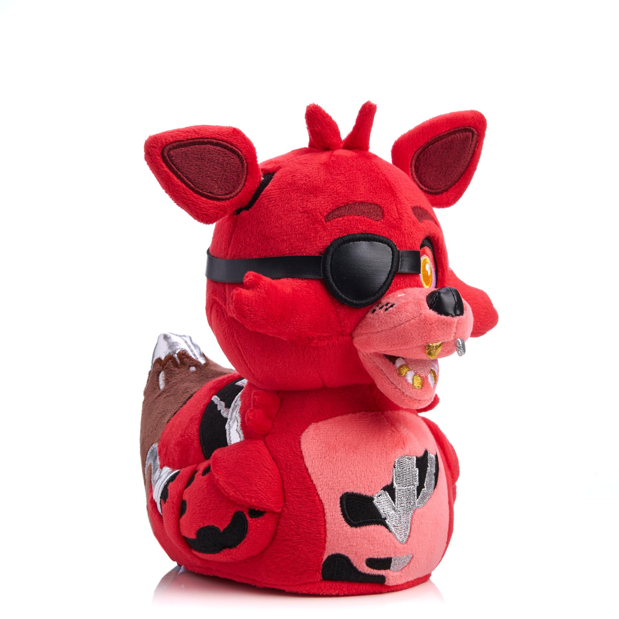 TUBBZ Plush: Five Nights At Freddy's - Foxy Cosplaying Rubber Duck Soft Plush Collectible Toy, Foxy (Plush)