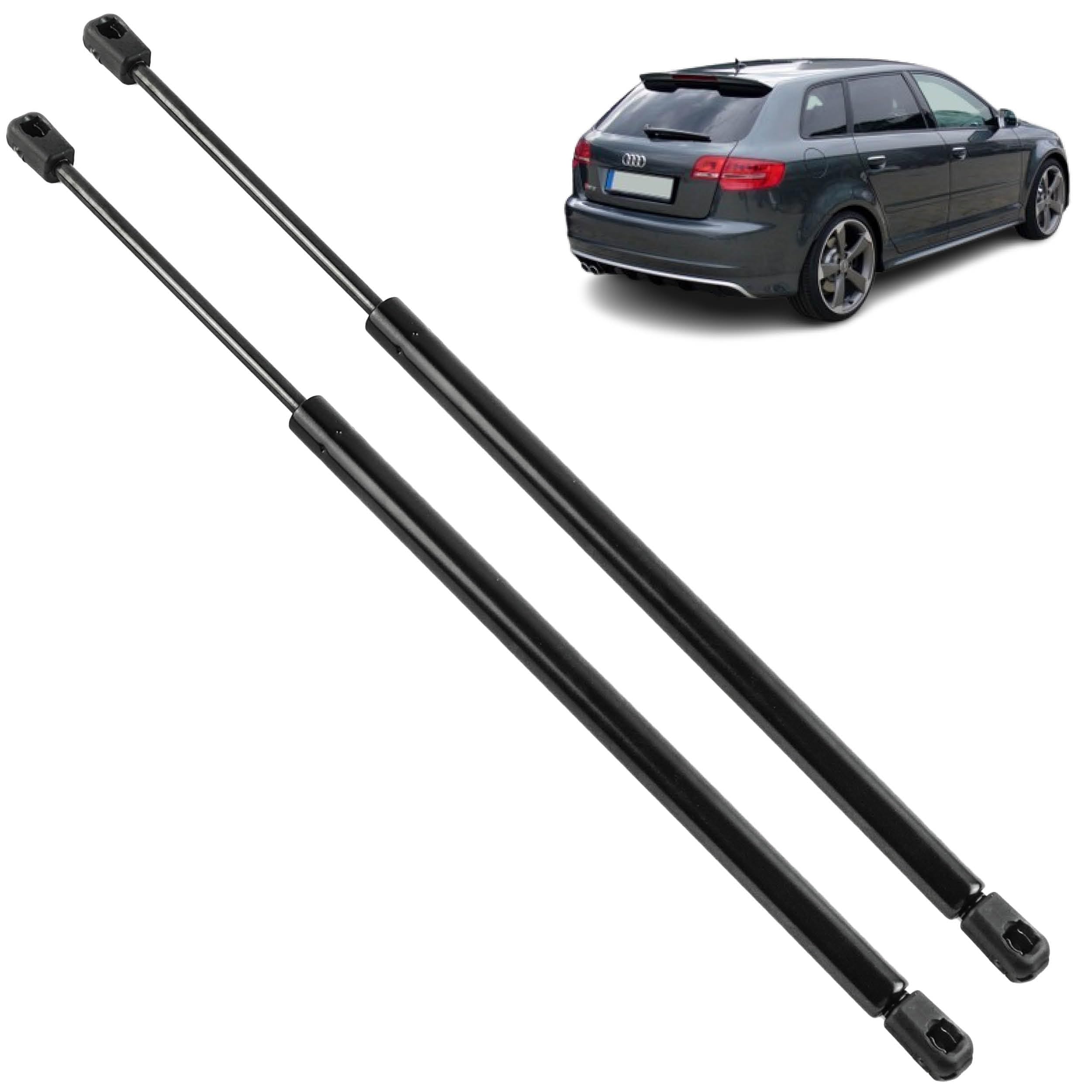 2 pistoncini portellone compatibile per A3 Sportback (8PA) (2004-2013) ammortizzatori cofano posteriore. 8P4827552B, 8P4827552C