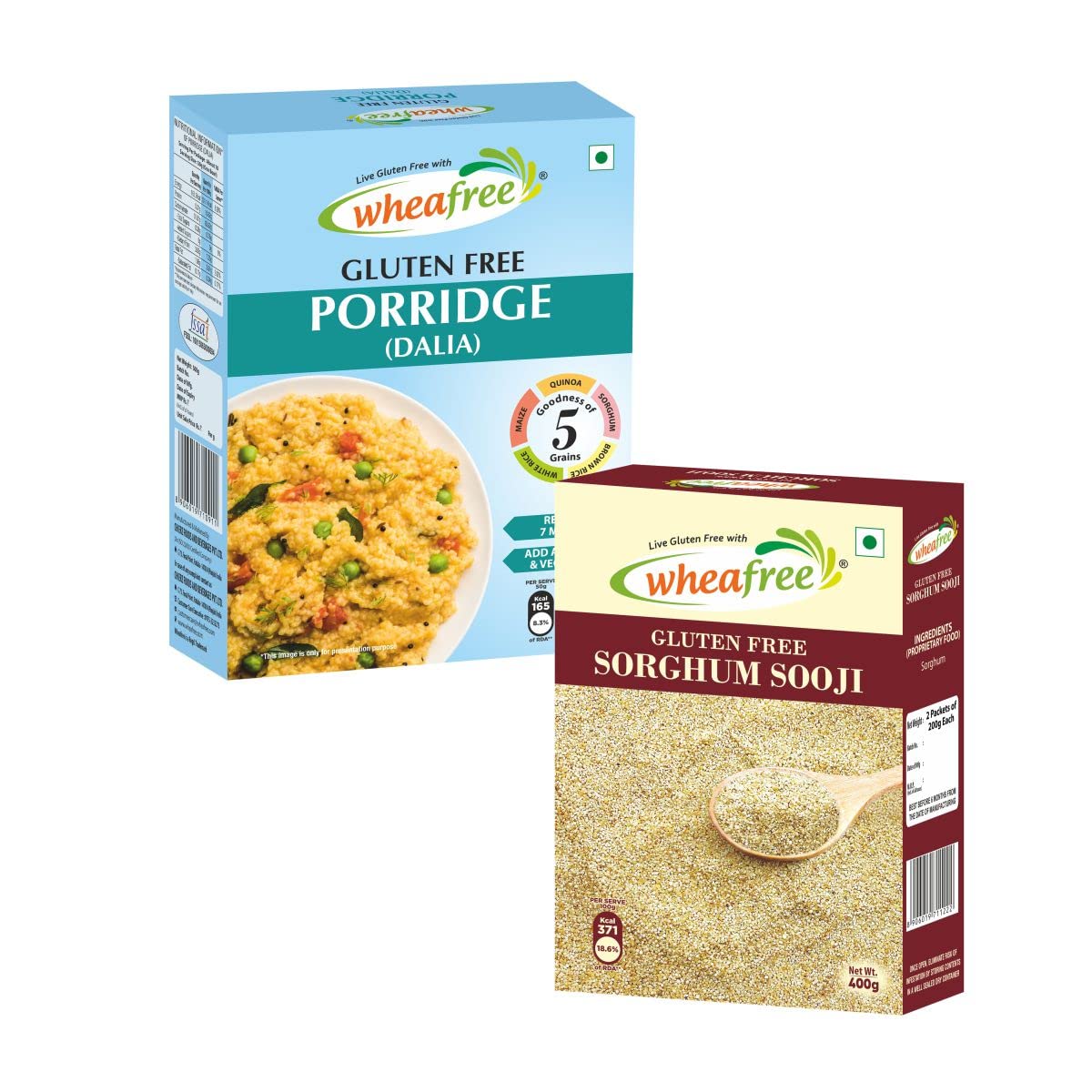 See full amazon price history chart for Wheafree Gluten Free Sorghum Sooji (400g) and Porridge /Dalia (500g) Combo Pack Wheafree Gluten Free Sorghum Sooji (400g) and Porridge /Dalia (500g) Combo Pack (B08PS67V12) Amazon Price History, Amazon Price Tracker