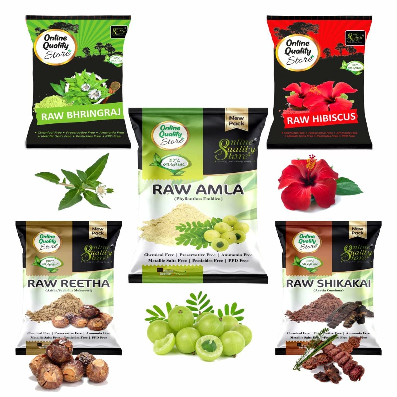 Online Quality Store herbal hair shampoo and hair mask(RAw form -Amla,Reetha, Shikakai,bhringraj and Hibiscus) (Raw_Reetha_Amla_Shikakai_Bringraj_Hibiscous_1500g)-image-19