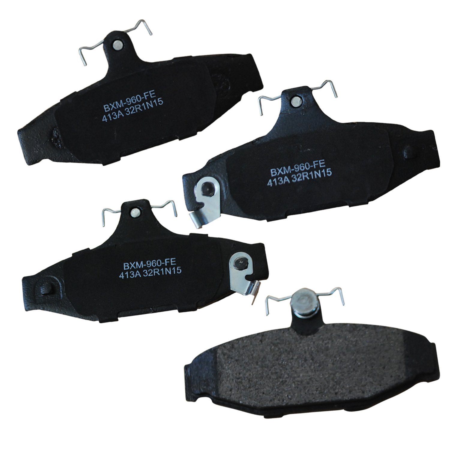 Bendix Premium SBM413A Semi-Metallic Rear Brake Pads for Chevrolet Corvette 1996-1988