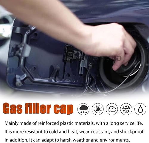 Miniatura 8 de Tapa de depósito de llenado de gas combustible 16117222391 compatible con BMW MINI 128i 320i 325i 328i 328xi 330i 330xi 335i 525i 528i 530i 535i