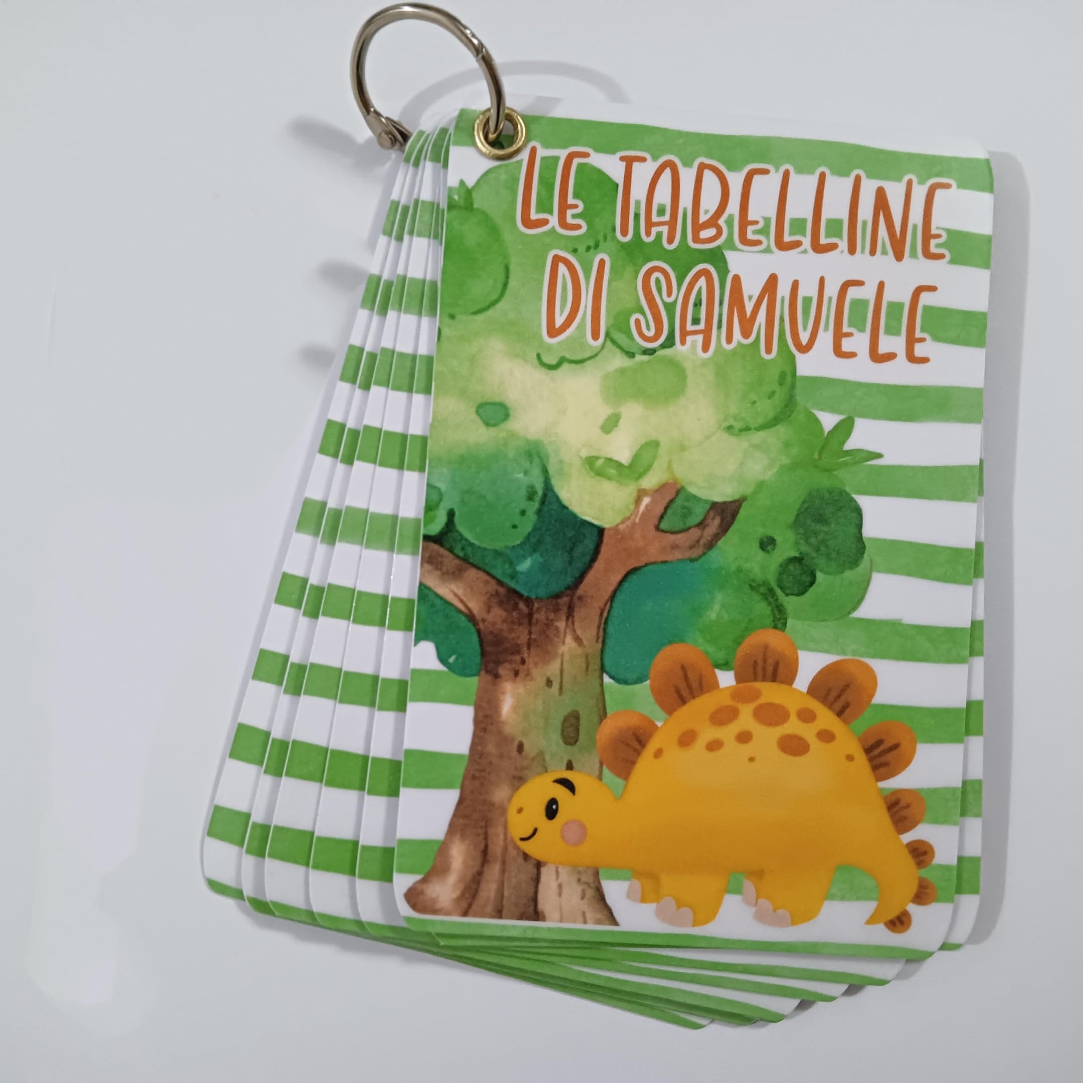 Tabelline bimbi PLASTIFICATE