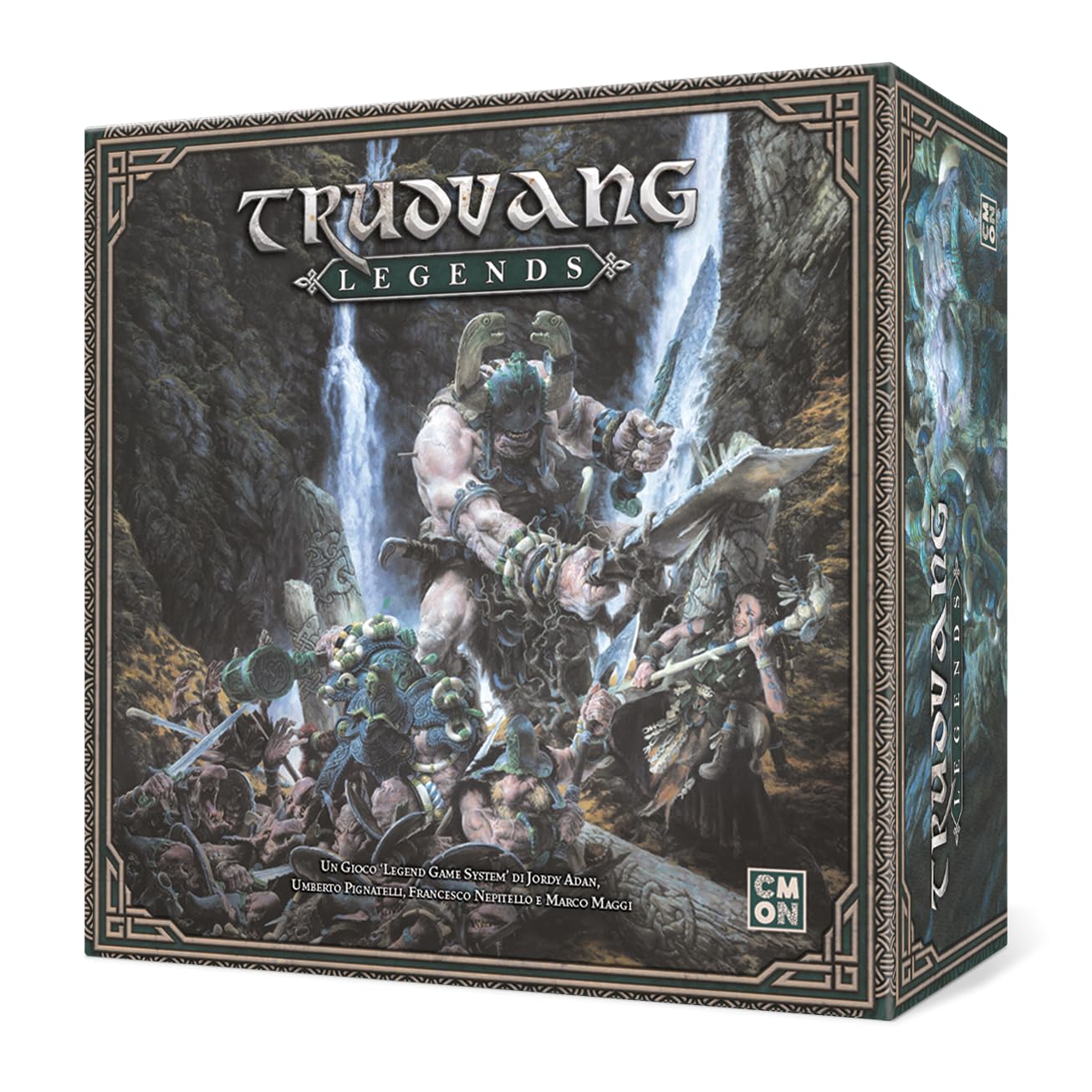 Asmodee - Trudvang Legends, Gioco da Tavolo, 14+ Anni, 1-4 Giocatori, Edizione in Italiano