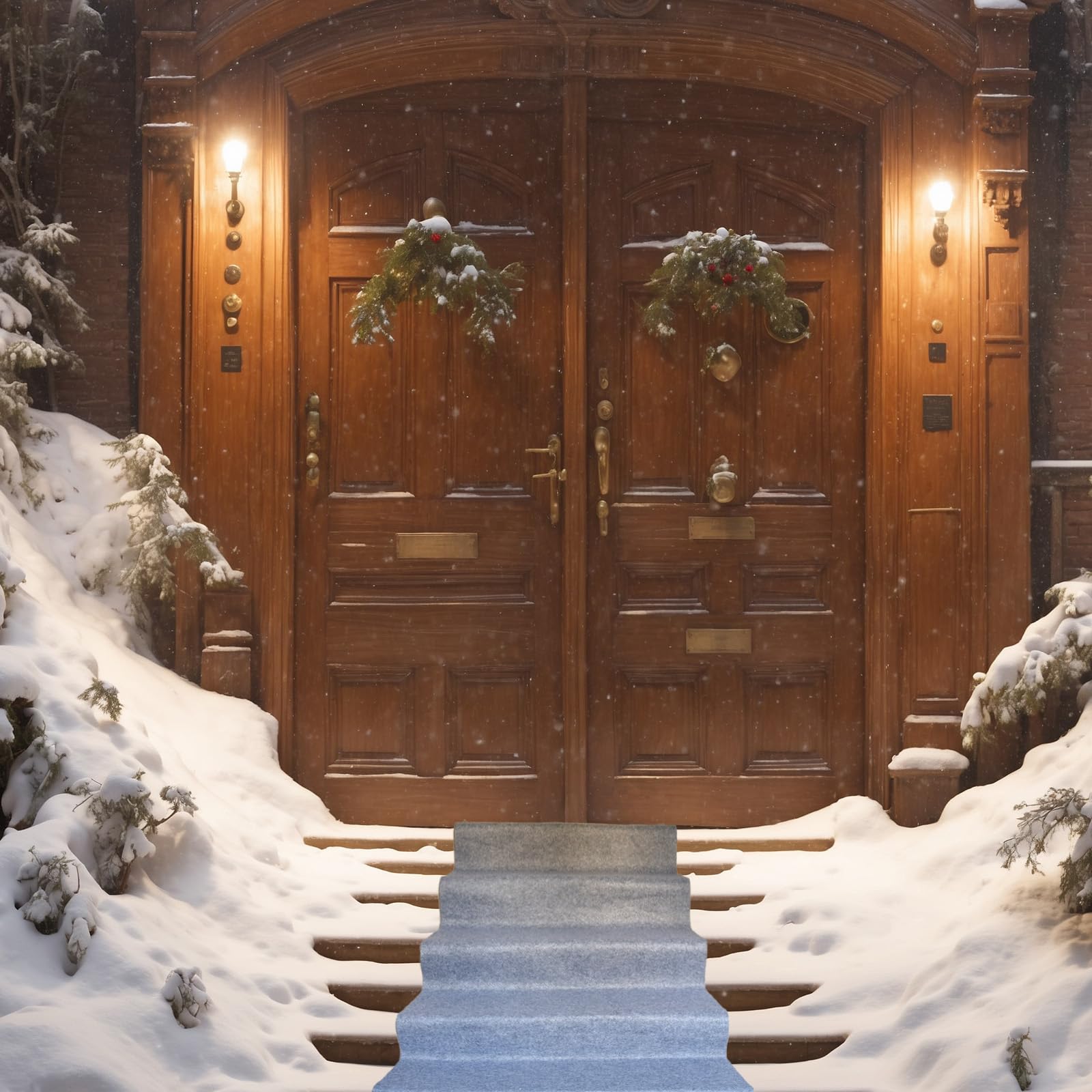 Tapis Antidérapant Extérieur Neige Et Glace - Sécurité Hivernale Pour Famille - Neuf