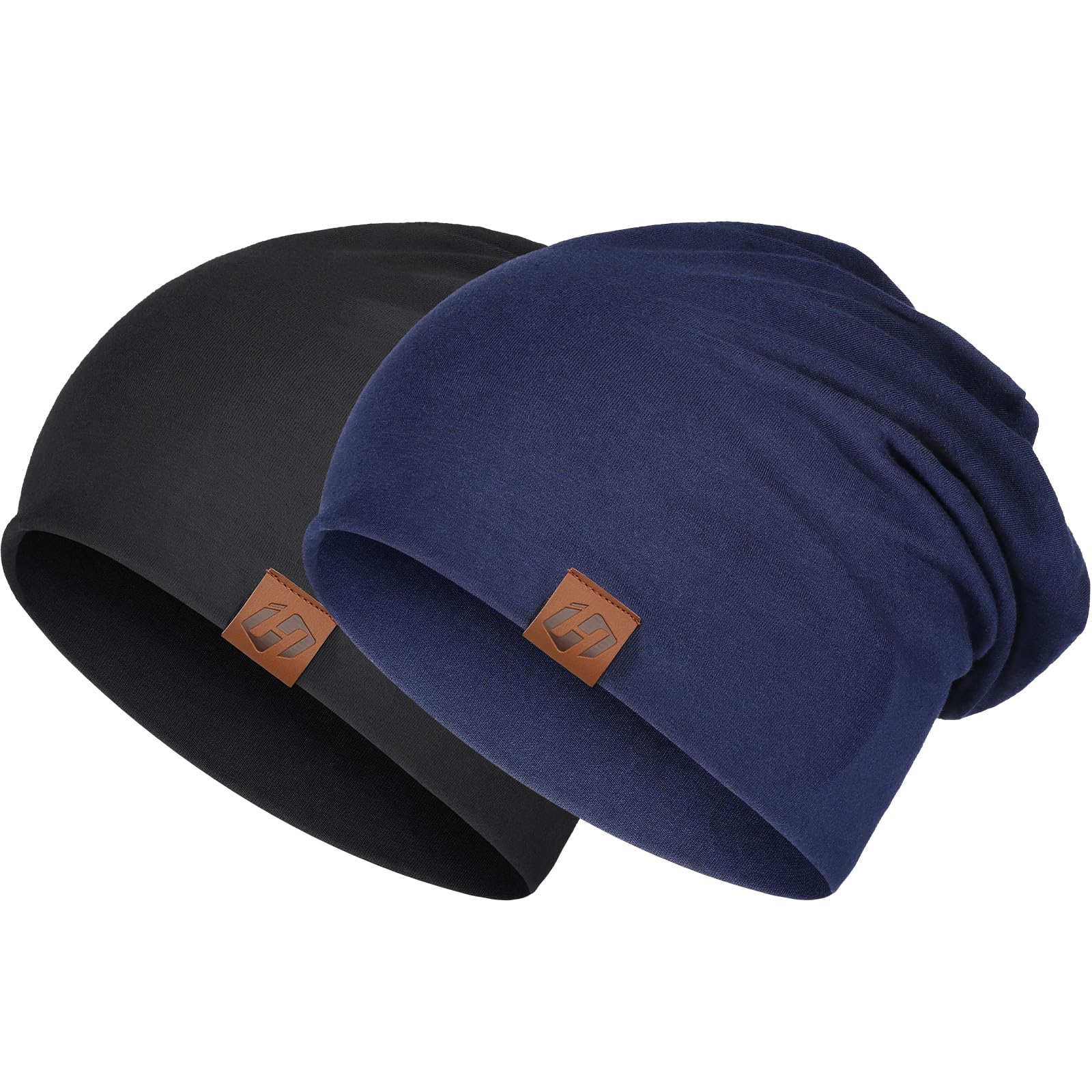 GXCROR - Berretto unisex, in cotone, morbido e sottile, leggero, traspirante, per tutte le stagioni
