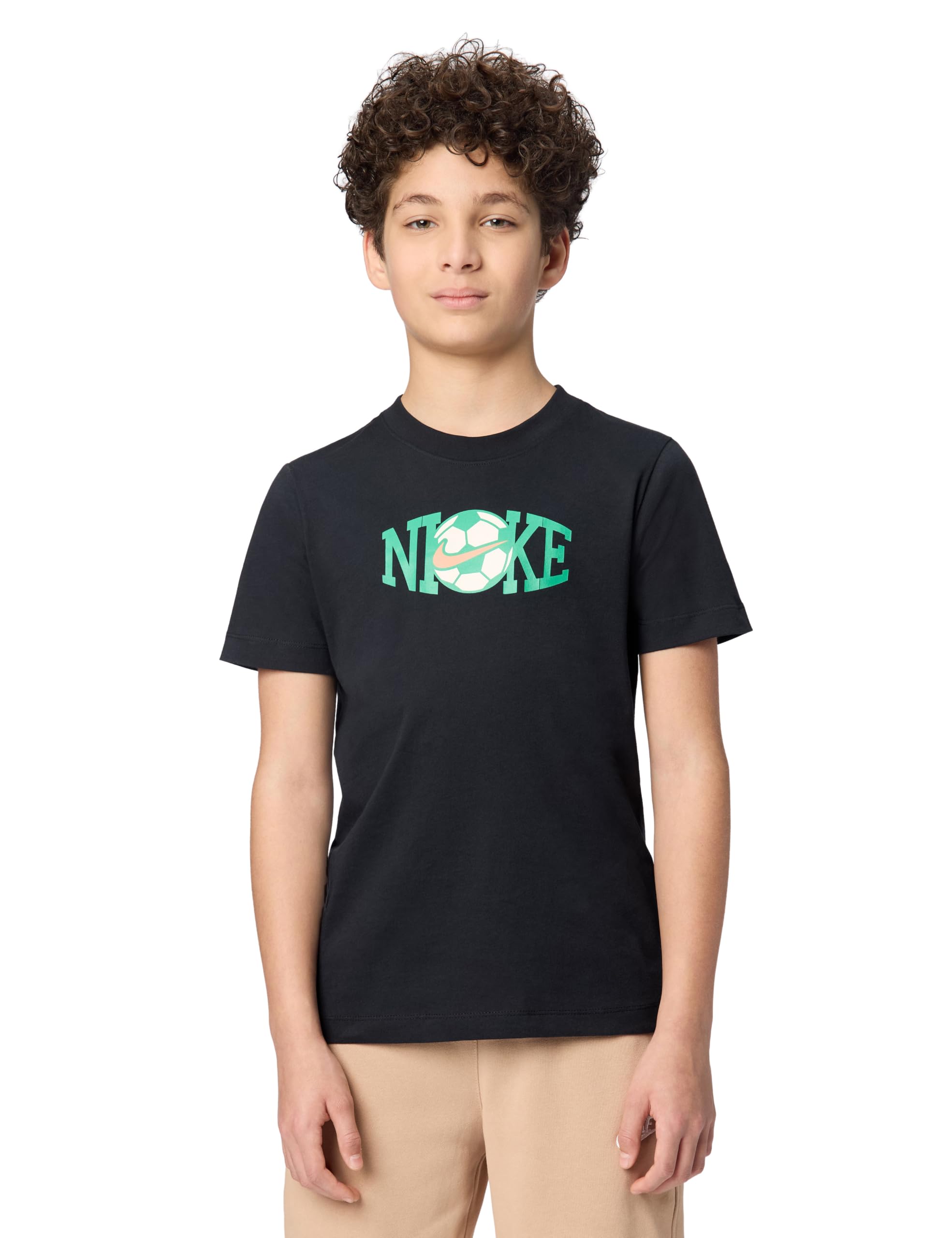 Nike Kid's Sport Graphic T-Shirt, Black, Large