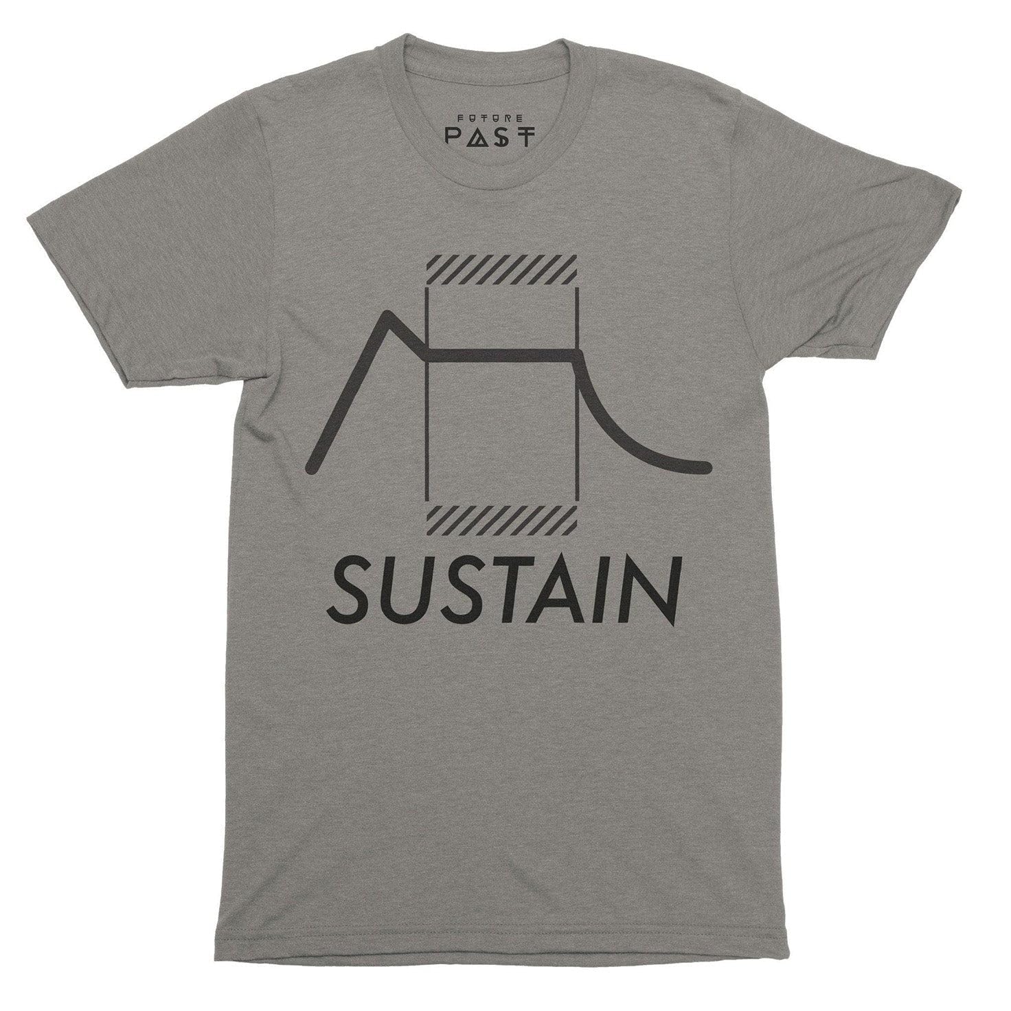Robot RaveSustain Envelope Analog T-Shirt/Grey