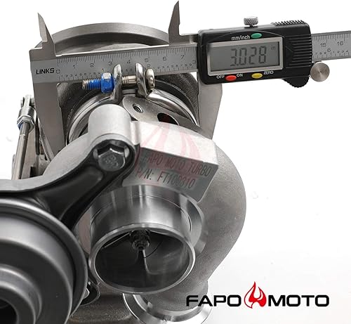 Miniatura 9 de FAPO MOTO 900HP Twin Turbos TD04 19T compatible con BMW N54 335xi 335i 335is E90 E92 E93 2007-2010 3.0L Upgrade Billet