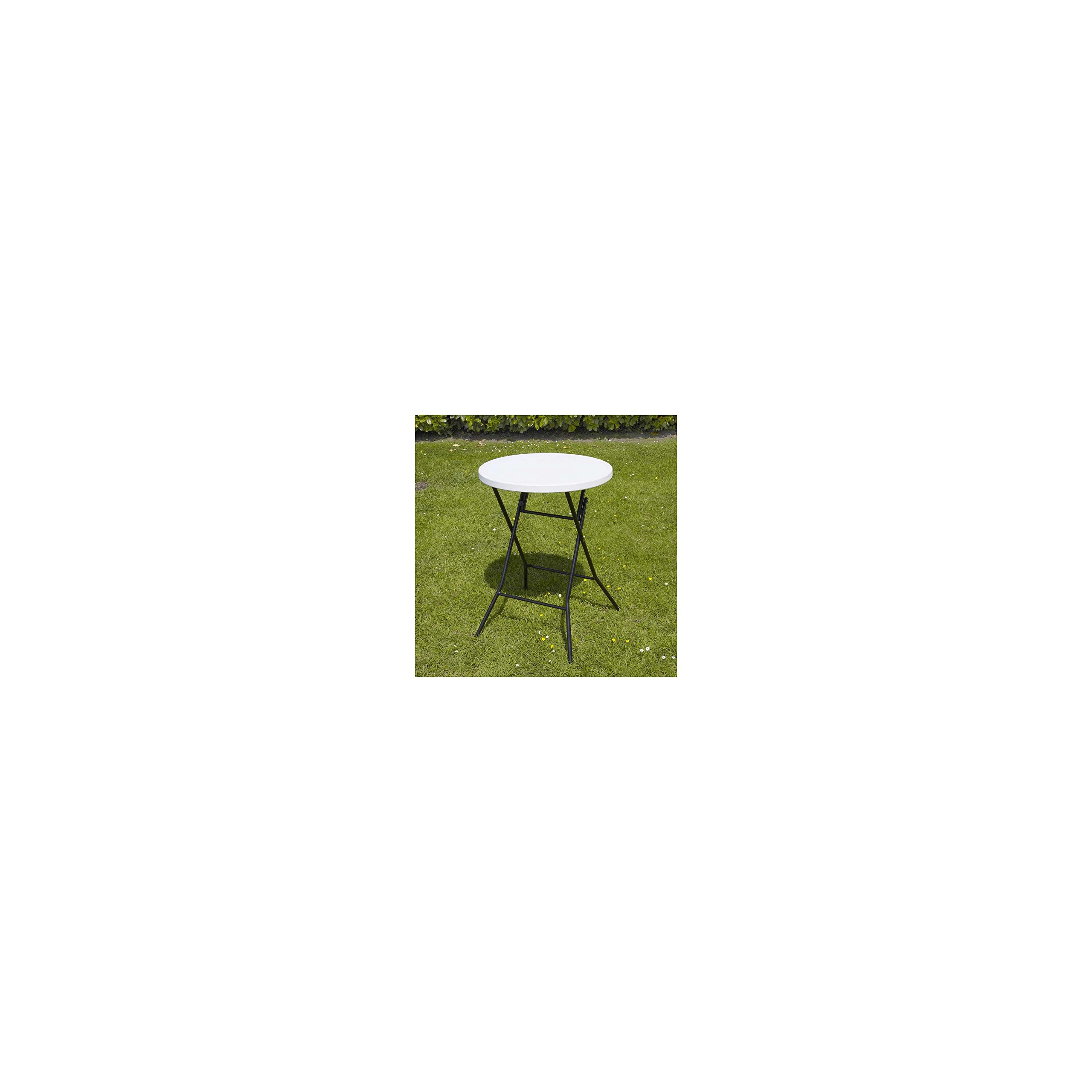 Table Mange-Debout Pliante Blanche