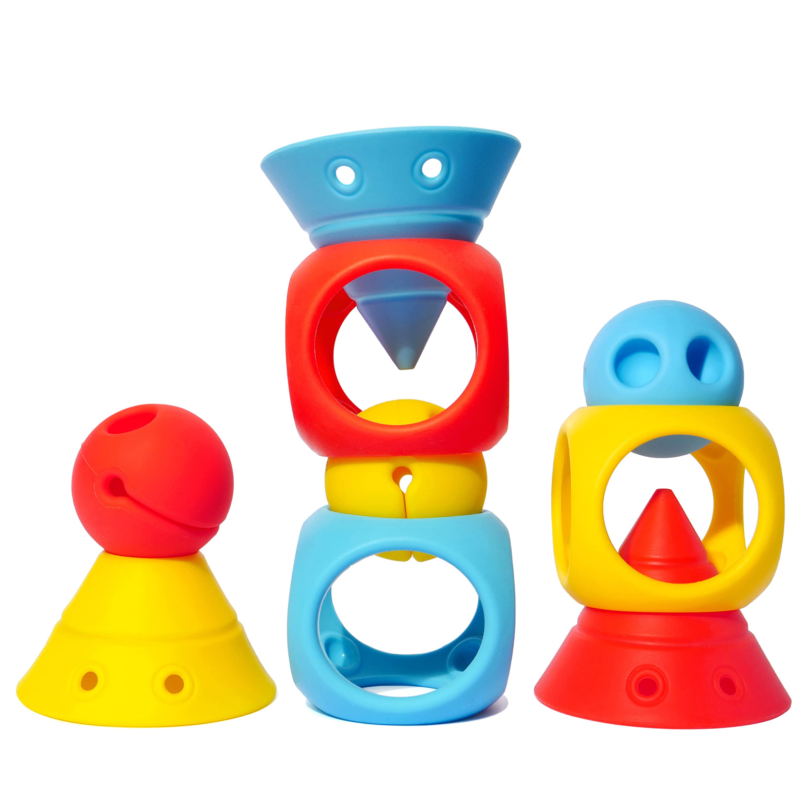 MOLUK 2843430 Genius Educational Toy Construction Game Building Blocks Soft Silicone 0+ Months | Konstruktionsspielzeug, Lernspielzeug