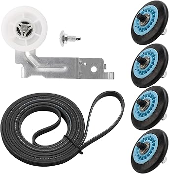 Amazon Com Dryer Repair Kit Replacement For Samsung Drum Roller Dc97 16782a Dryer Belt 6602 001655 Idler Pulley Dc93 00634a Fits Dv48h7400ew A2 Dv40j3000ew A2 Dv45h7000ew A2 Dv52j8700ep A2 Dv448aep Dv419aew Appliances
