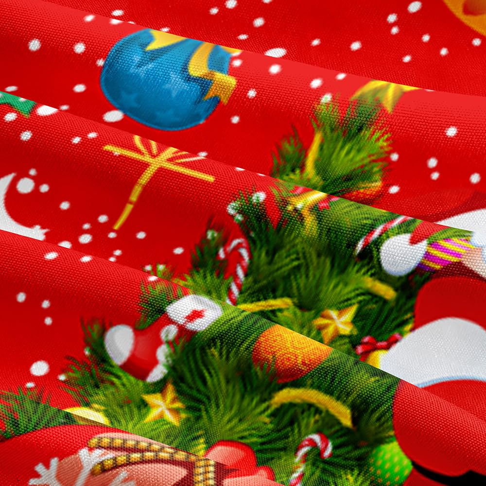 Housse De Couette Sedefen Noël 220x240 C Rouge Blanc Wapiti Flocon