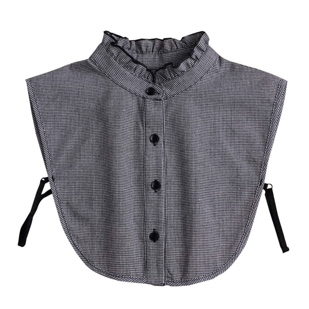 LoudSung Detachable Half Shirt Blouse Fake Collar Elegant False Collar for Women Girls