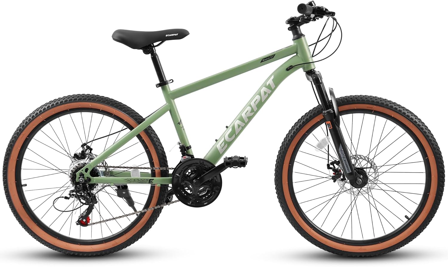 27 Inch Mountain Bike,21 Speed with High-Carbon Steel Frame Bike for Adults,Dual Disc Brake Mountain Bicycle for Men Womens Adult