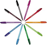 Vista 9 de Paper Mate InkJoy 100ST Ballpoint Pens, Medium Point, Assorted Ink,8 count(pack of 1) (1945932)