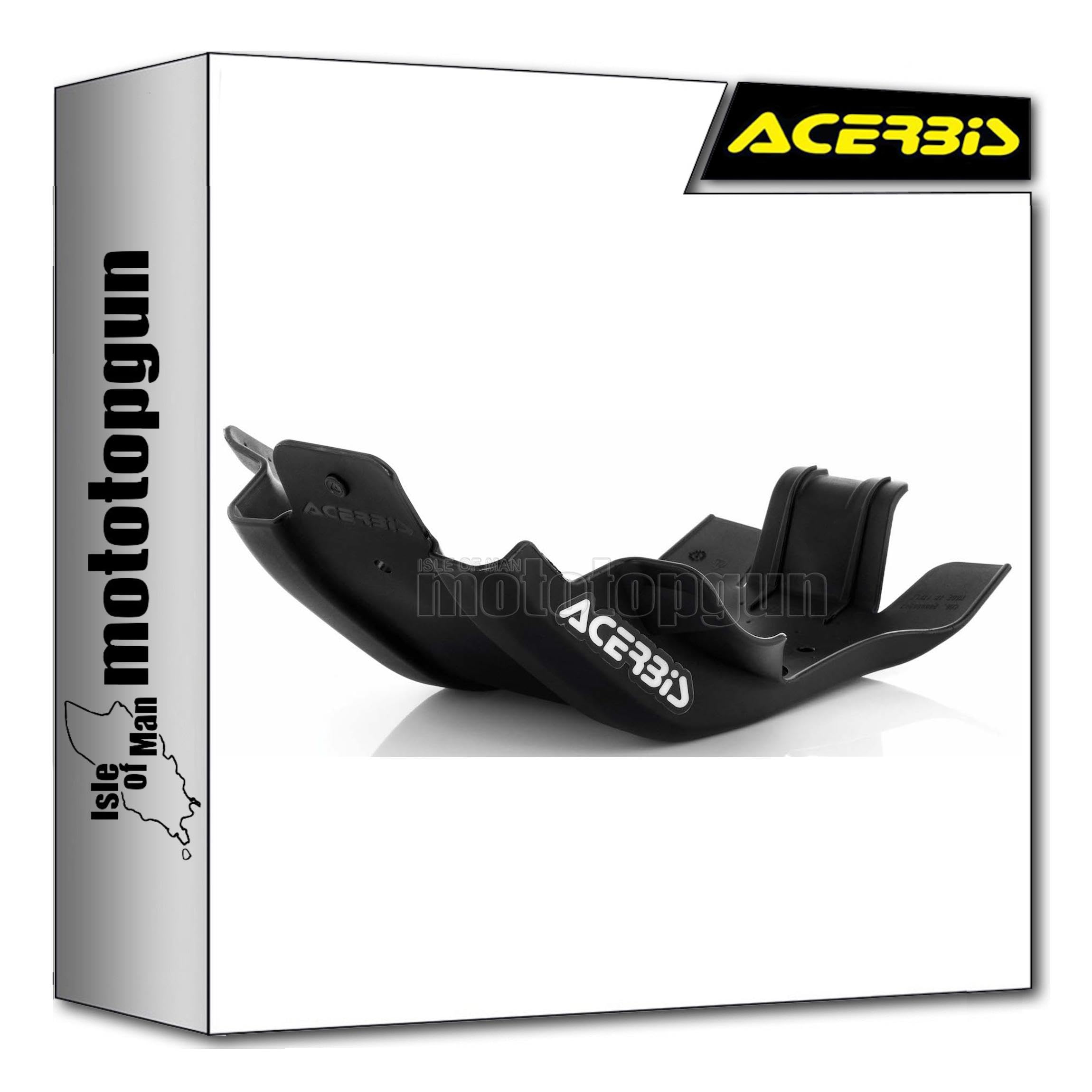 Sottomotore Acerbis Nero Per Husqvarna 701 Supermoto 2016-2023 - Ricambio Mototopgun