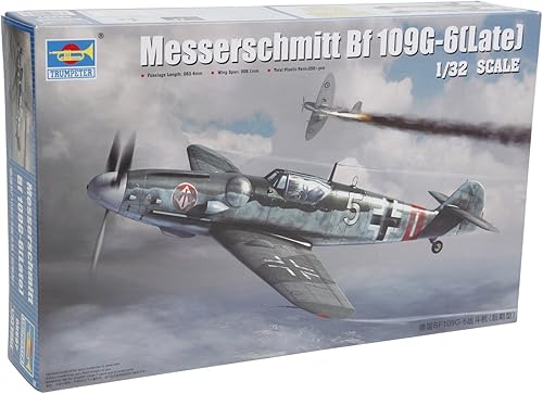 Trumpeter Messerschmitt BF 109G 6 Kit de modelo tardío