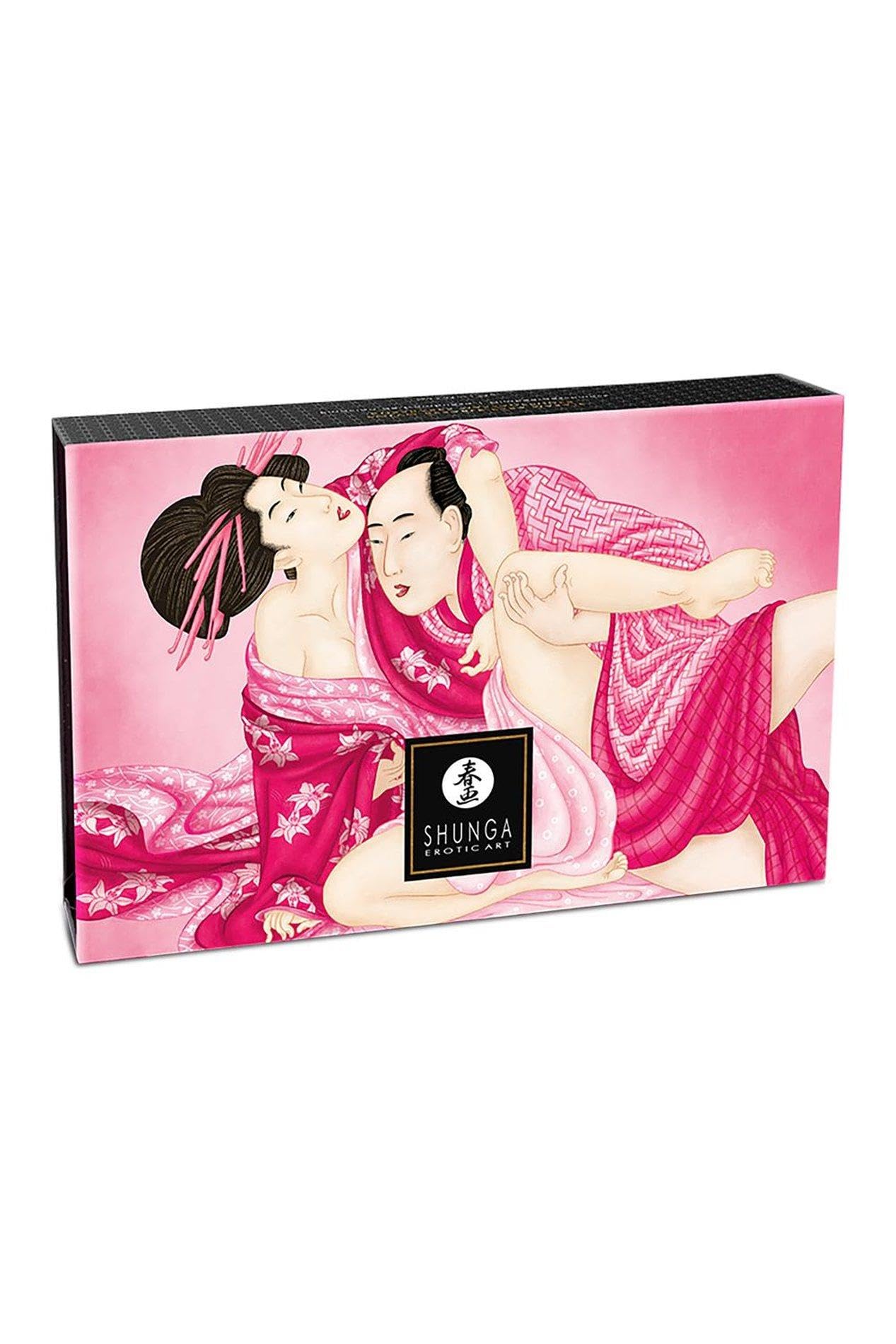 Shunga Kissable Massage Powder Raspberry Feeling Multicolor One Size