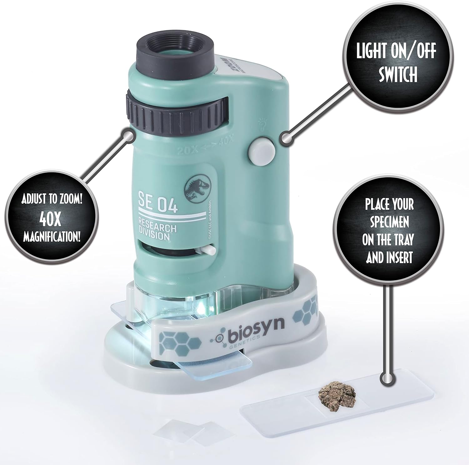 REDSTRING - Jurassic World Microscope, Multicolor (RS552086)