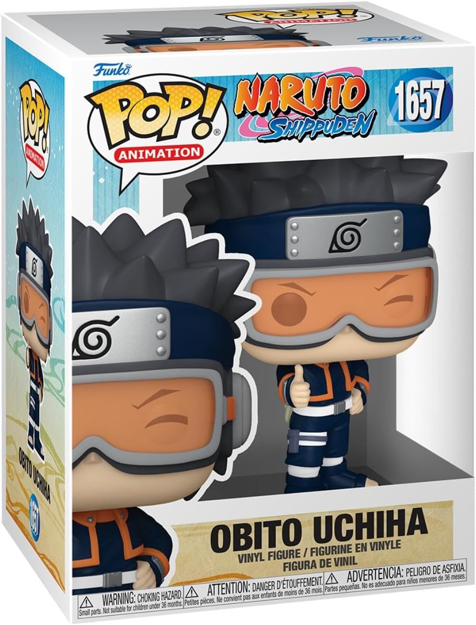 Funko Pop! Animation: Naruto - Obito Uchiha - (Kid) - Naruto Shippuden - Collectable Vinyl Figure - Gift Idea - Official Merchandise - Toys for Kids & Adults - Anime Fans