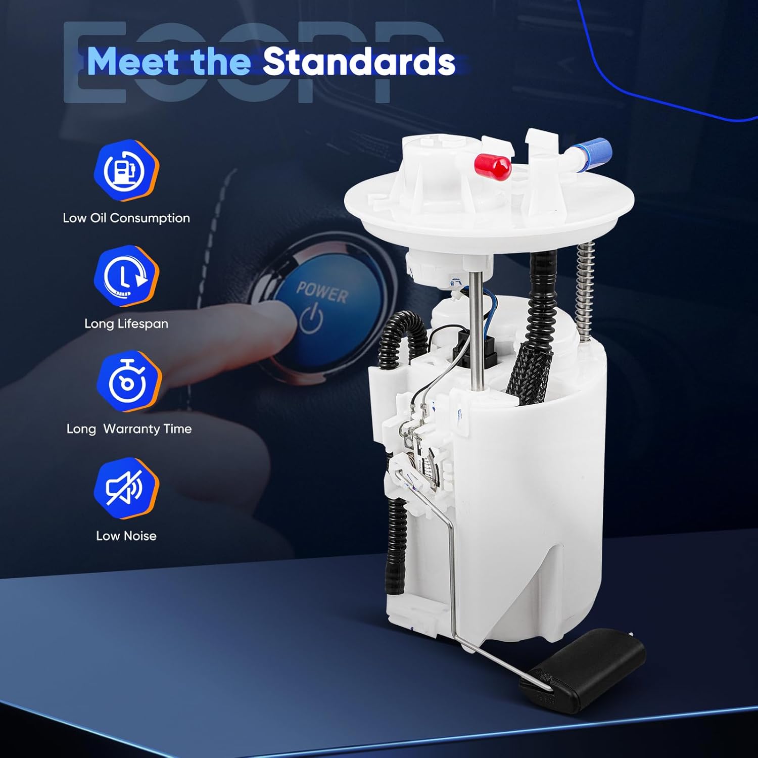 ECCPP E8995M Electric Fuel Pump Module Assembly Compatible with Kia Soul 2010-2011 L4 1.6L & 2010-2013 L4 2.0L, with Sending Unit