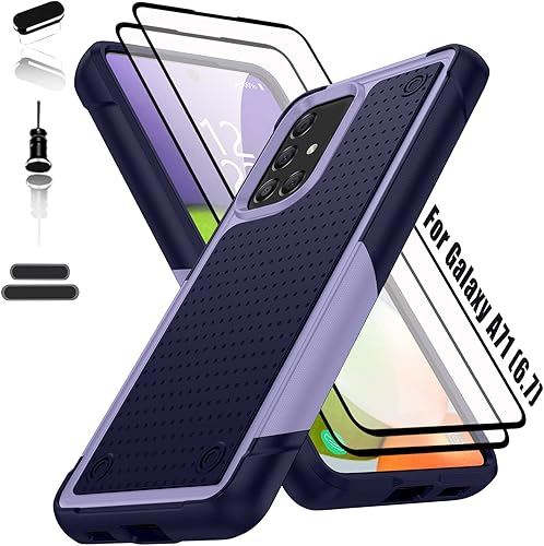 ymxdmd Funda resistente para Samsung Galaxy A71 (5G) de 6.7 pulgadas, 4 esquinas con bolsas de aire protección contra caídas de 12 pies, agarre ymxdmd Funda resistente para Samsung Galaxy A71 (5G) de 6.7 pulgadas, 4 esquinas con bolsas de aire protección contra caídas de 12 pies, agarre