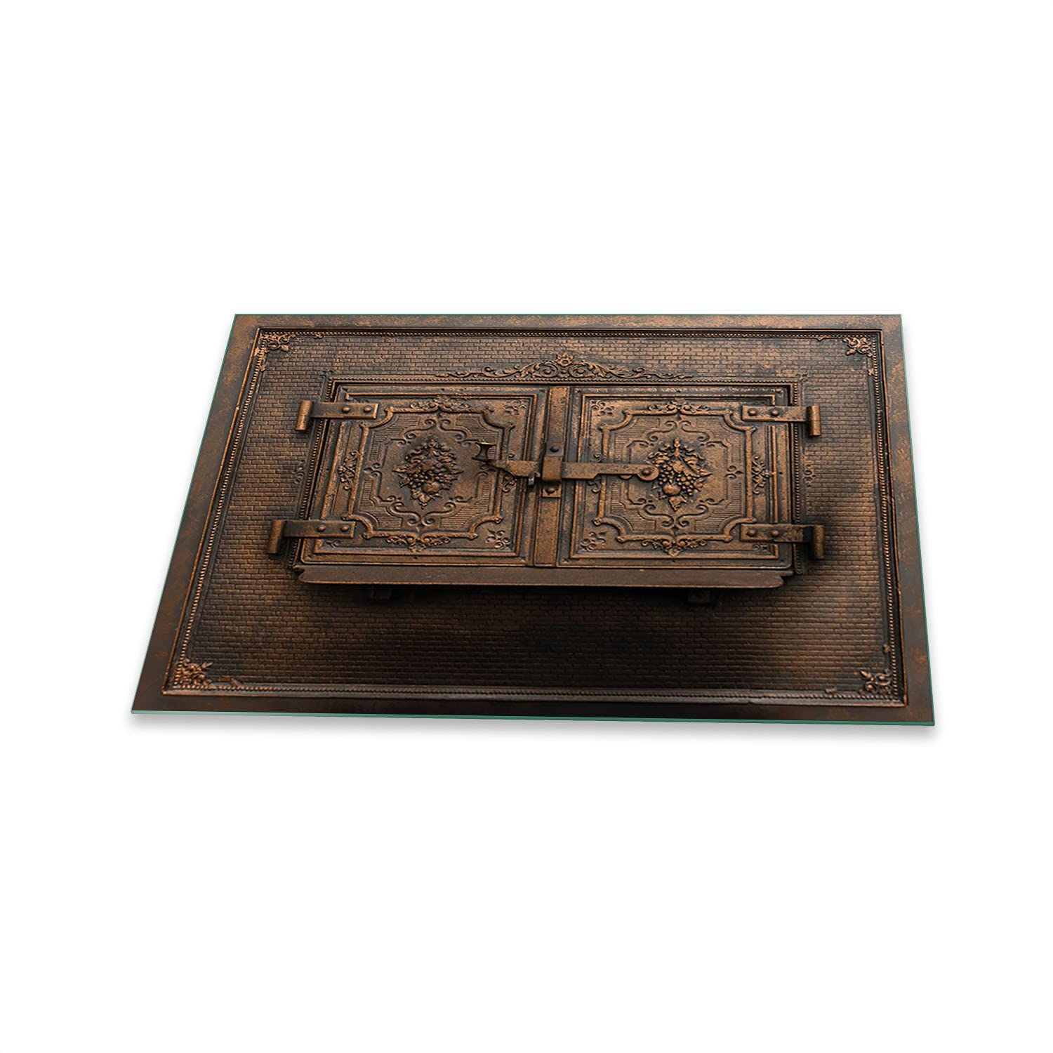 decorwelt Afdekplaat voor fornuis, 80 x 52 cm, 1-delige set, kleurrijke afdekking voor keramische kookplaat, universele spatbescherming, glas, decoratie, elektrisch fornuis, inductie voor kookplaten, kookplaten, snijplank, veiligheidsglas