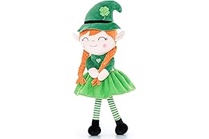 Adorable Shamrock Plush: A Delightful Touch of Irish Cheer