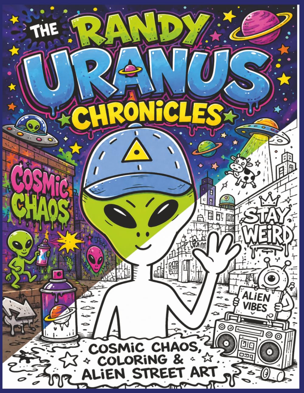 The Randy Uranus Chronicles Coloring Book