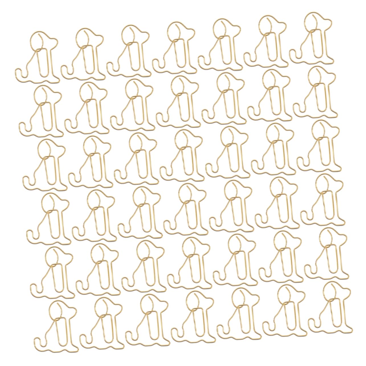 PRETYZOOM 5 Set Di Fermagli Per Carta in Metallo Set Di Fermagli Divertenti Set Di Piccoli Fermagli Per Ufficio Fermagli Creativi A Forma Di 100 Pezzi * 5