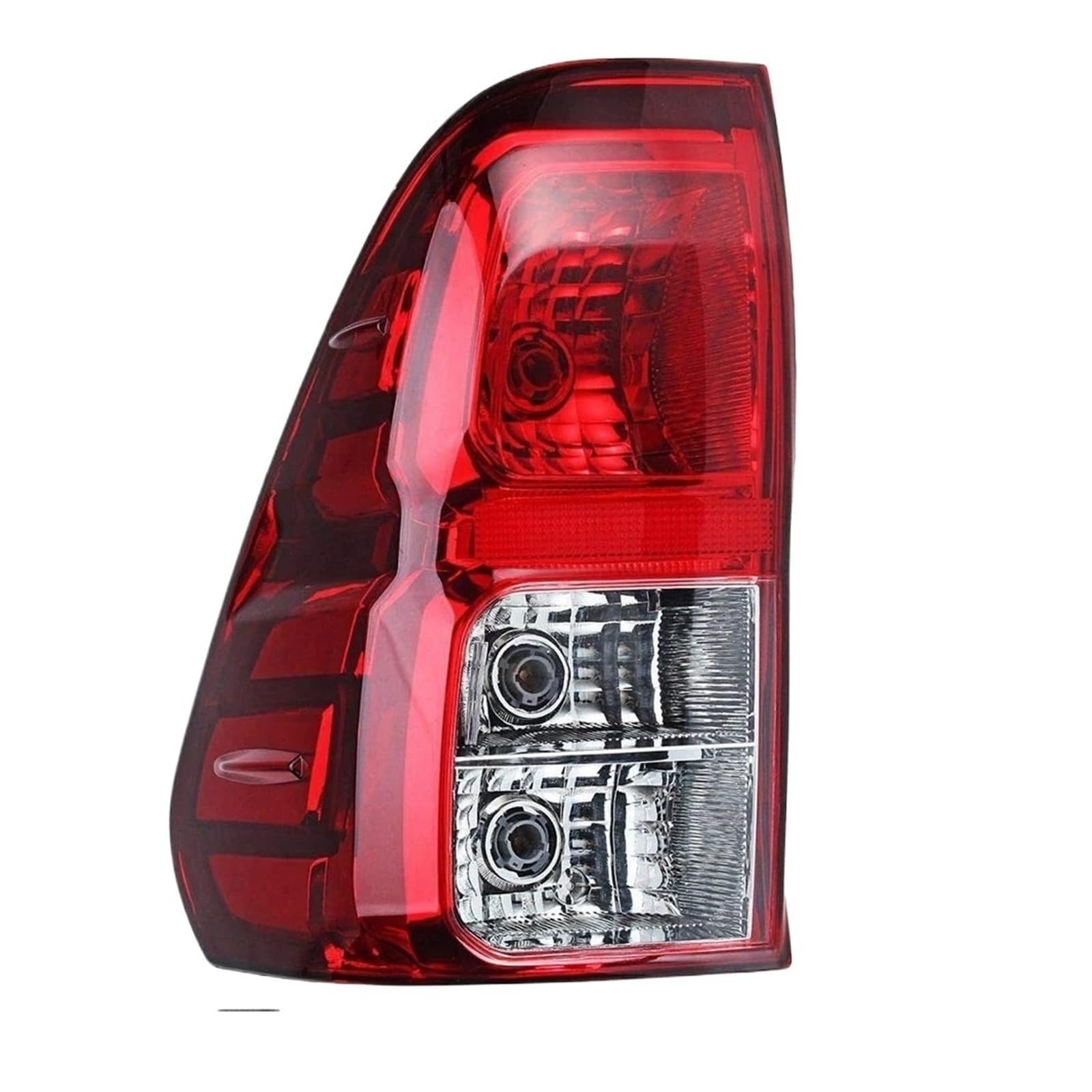 Aishangtao Car lights Tail Lamp For T&oyota For Hilux For Revo For Rocco 2015-2020 Rear Tail Light Brake Lamp With Wire Harne Taillight turn signal(Svart)