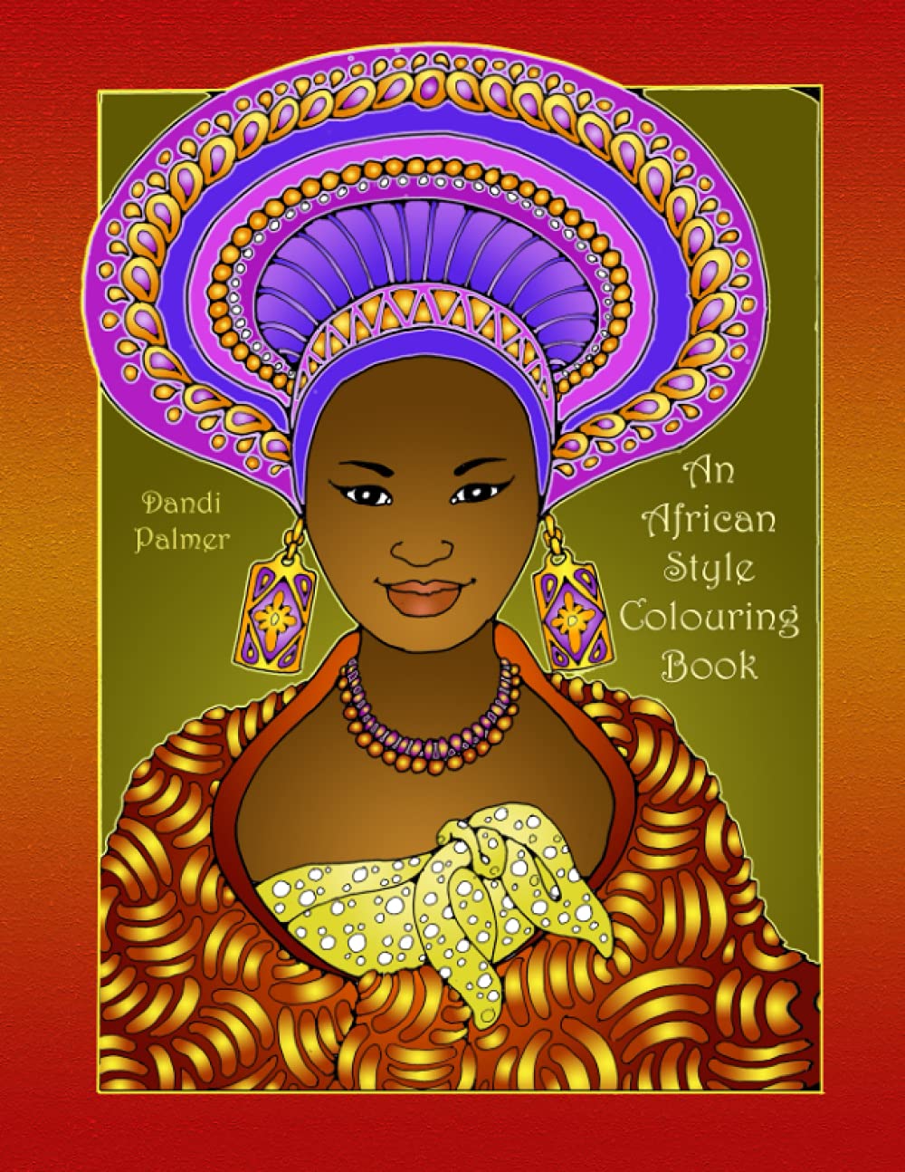 Amazon.com: An African Style Colouring Book (Colouring Books of Places ...