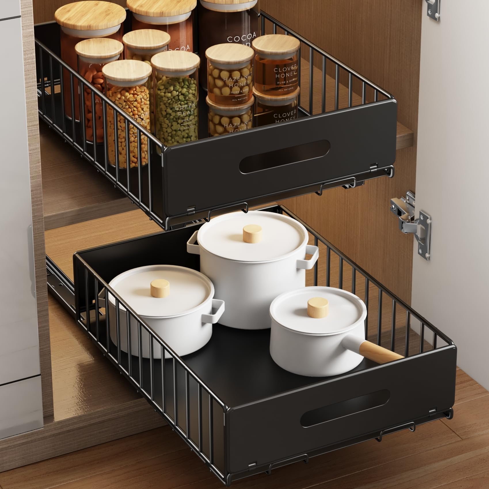 SJTOEB Pull out organizer, adhesive pull out