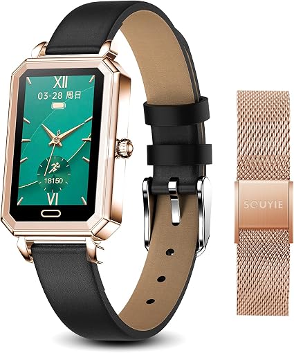 Amazon.com: Relojes inteligentes 2021 para mujer, rastreador de fitness con  presión arterial, frecuencia cardíaca, monitor de oxígeno en sangre, IP68  resistente al agua con podómetro, reloj inteligente para teléfonos Android  : Electrónica