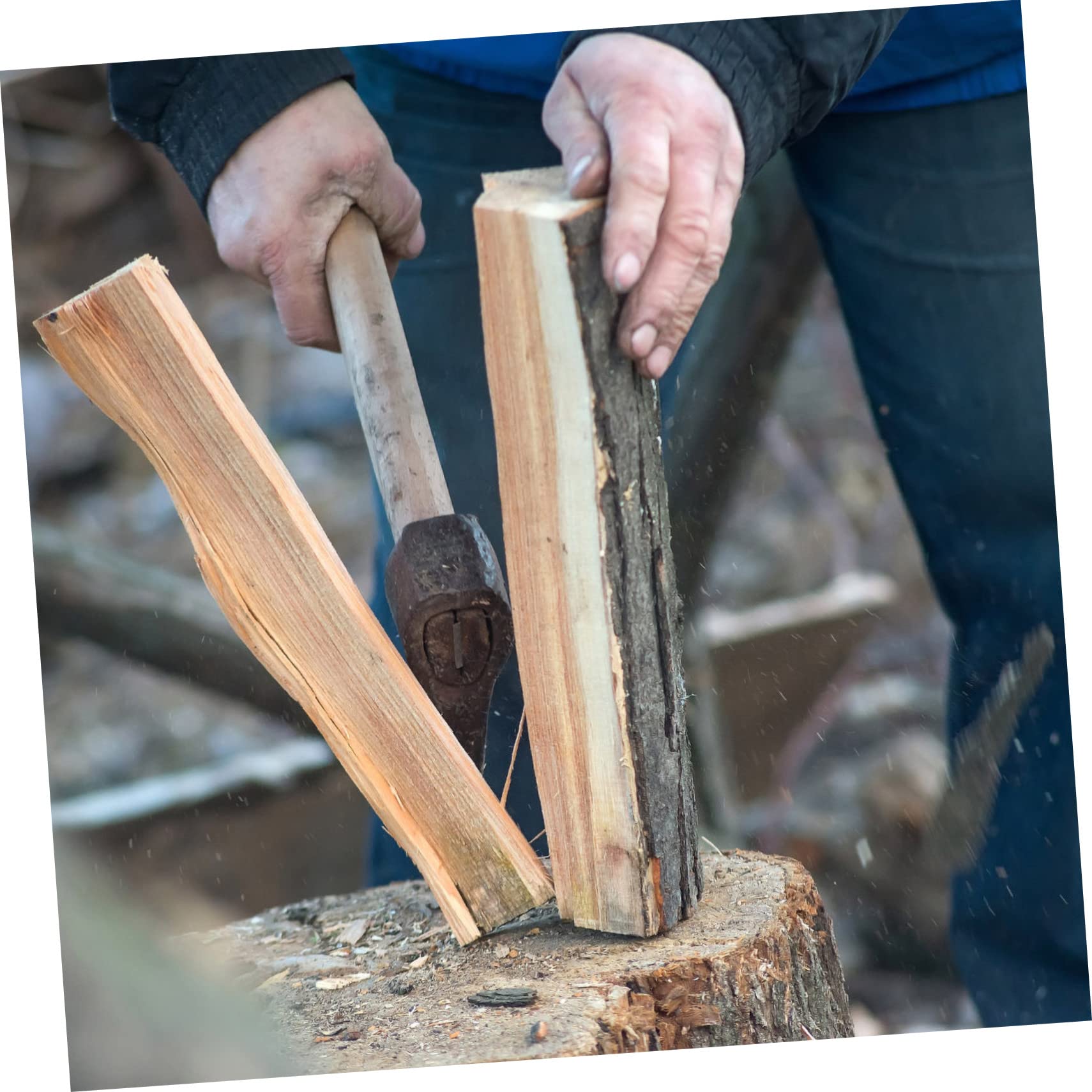 Set Di 9 Cunei In Ferro Per Manico Martello - Rinforzo E Installazione Facile - Foto 5