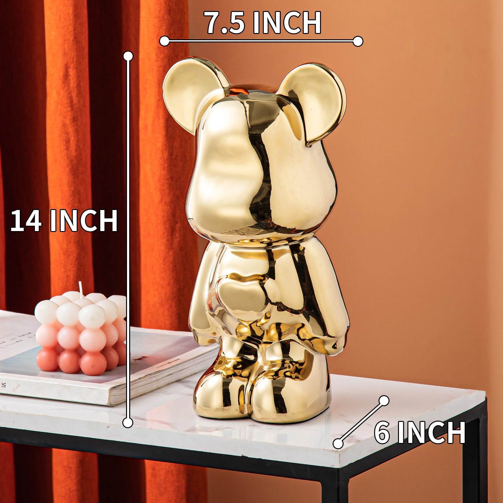 Moschino Silver Piggy Bank with Sunglasses Toy 2 Pearl 30 ml Eau De Parfum | Moschino main image 4