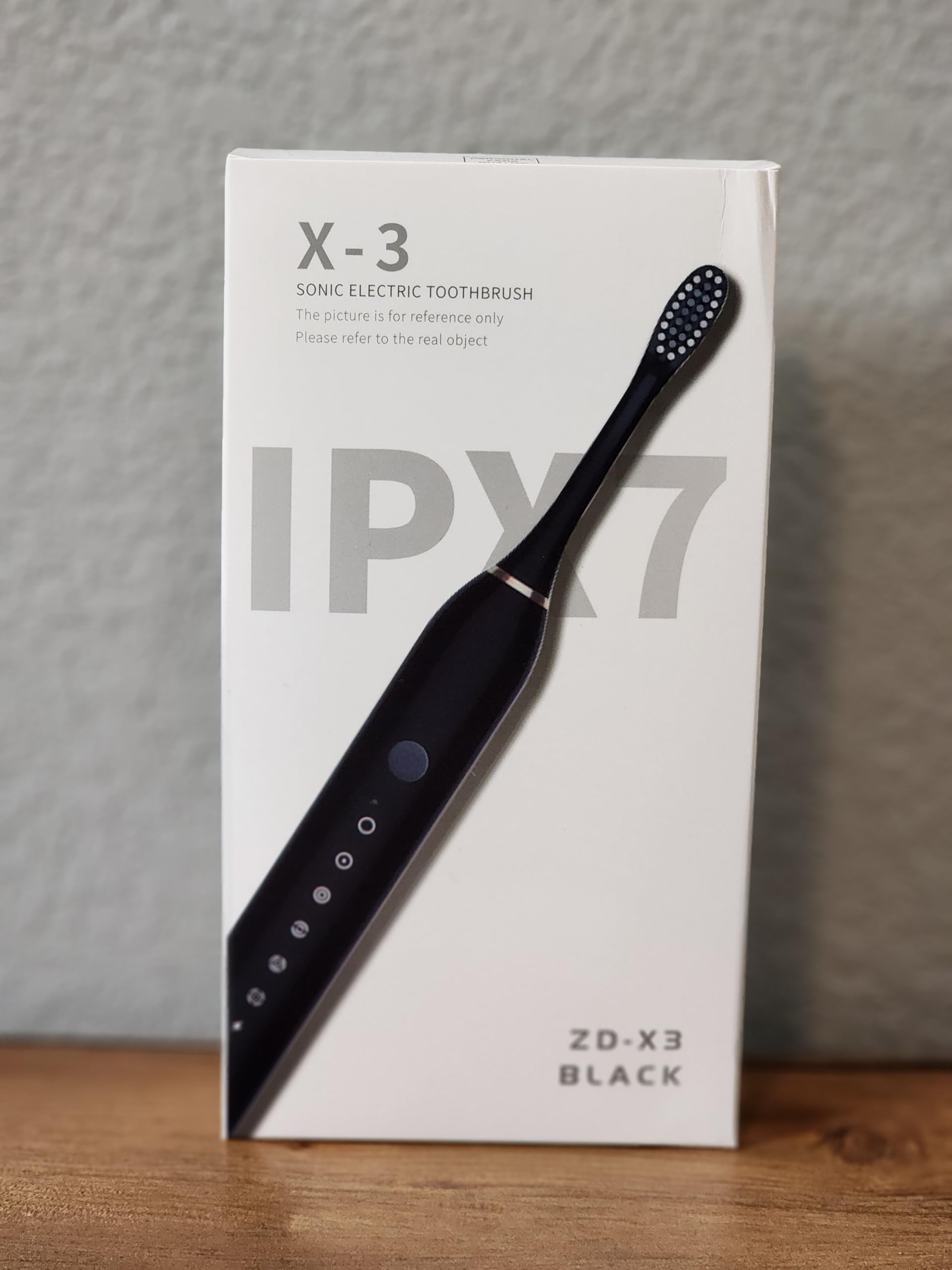 Sonic Electric USB Rechargeable Toothbrush, with 8 Brush Heads, 2 Cords, Wall Mount, Travel Case, Smart Timer, 6 Modes, IPX7 Waterproof, Fast Charging