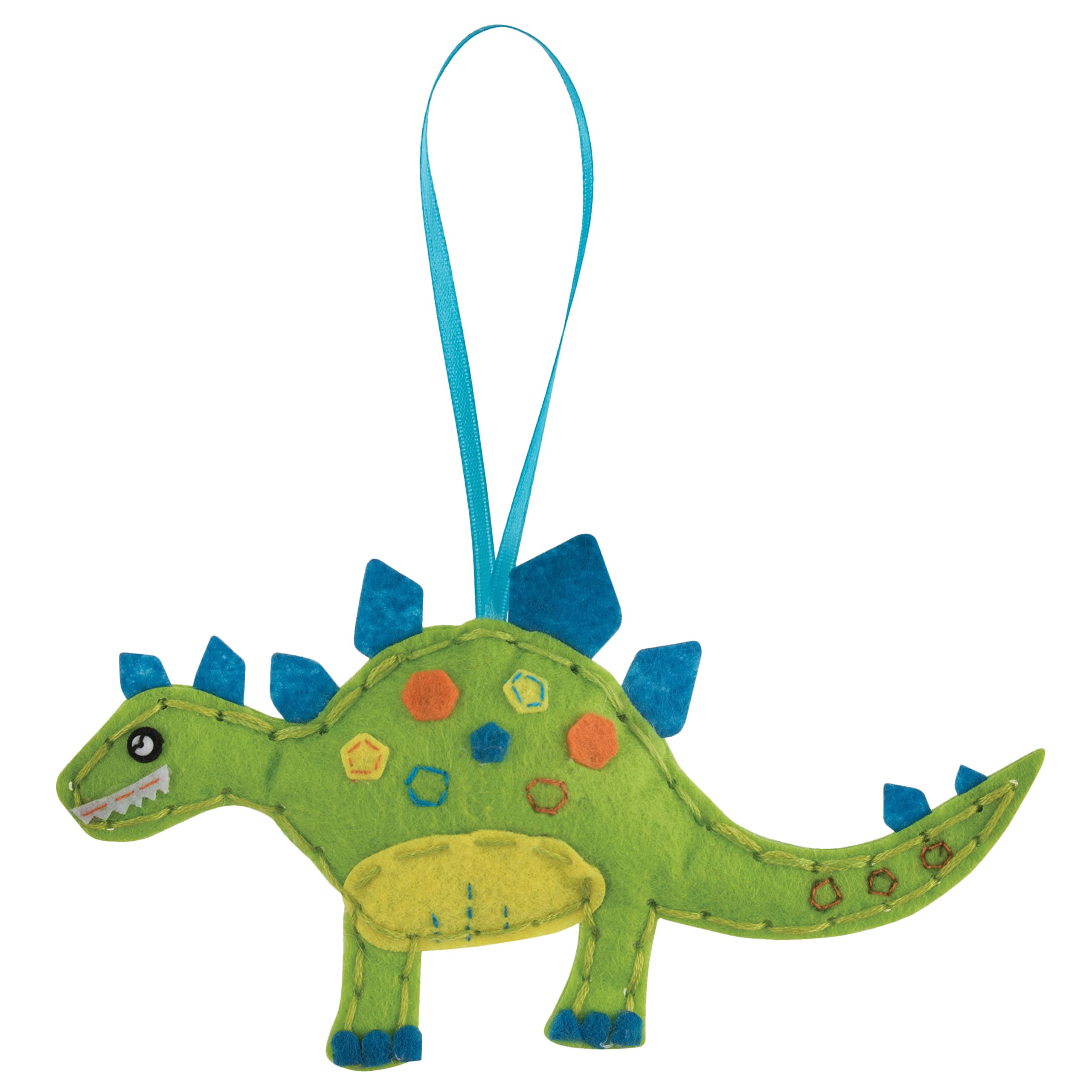 Trimits Felt Decoration Kits, 14.5 x 10cm, Dinosaur